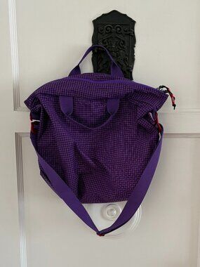 Adsum Zip Tote | Purple Ripstop